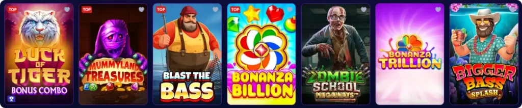Popular Slot Machines Trino Casino